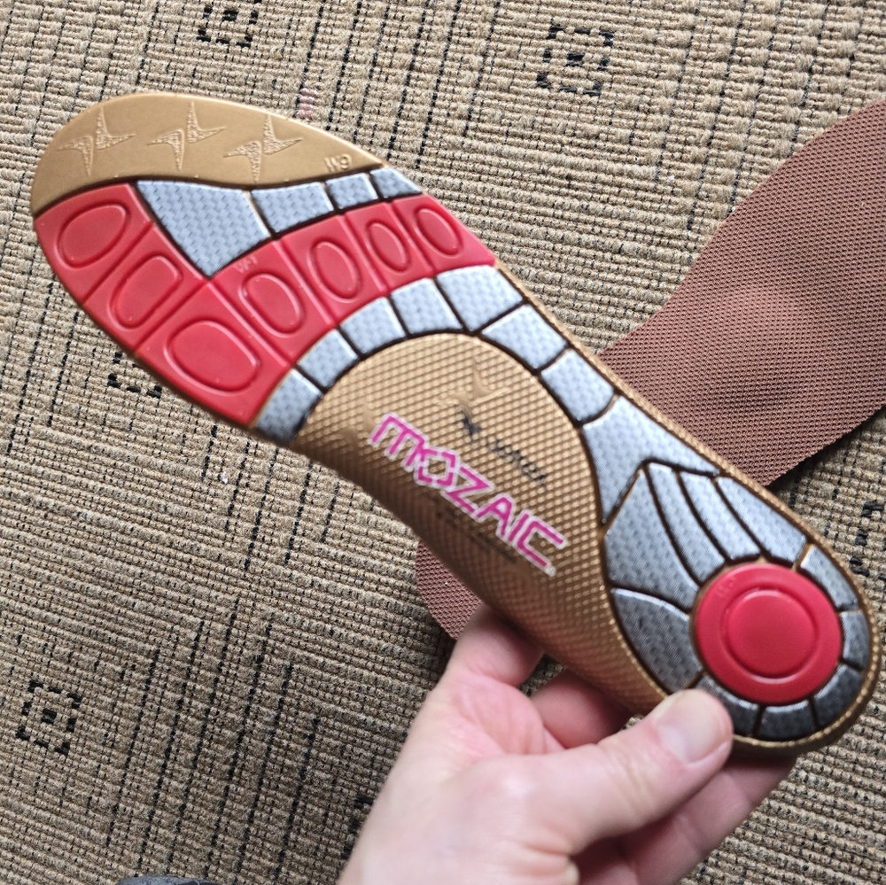 Womens Aetrex Lynco Mozaic Metatarsal Othotic Footbed - Picture 2 of 7